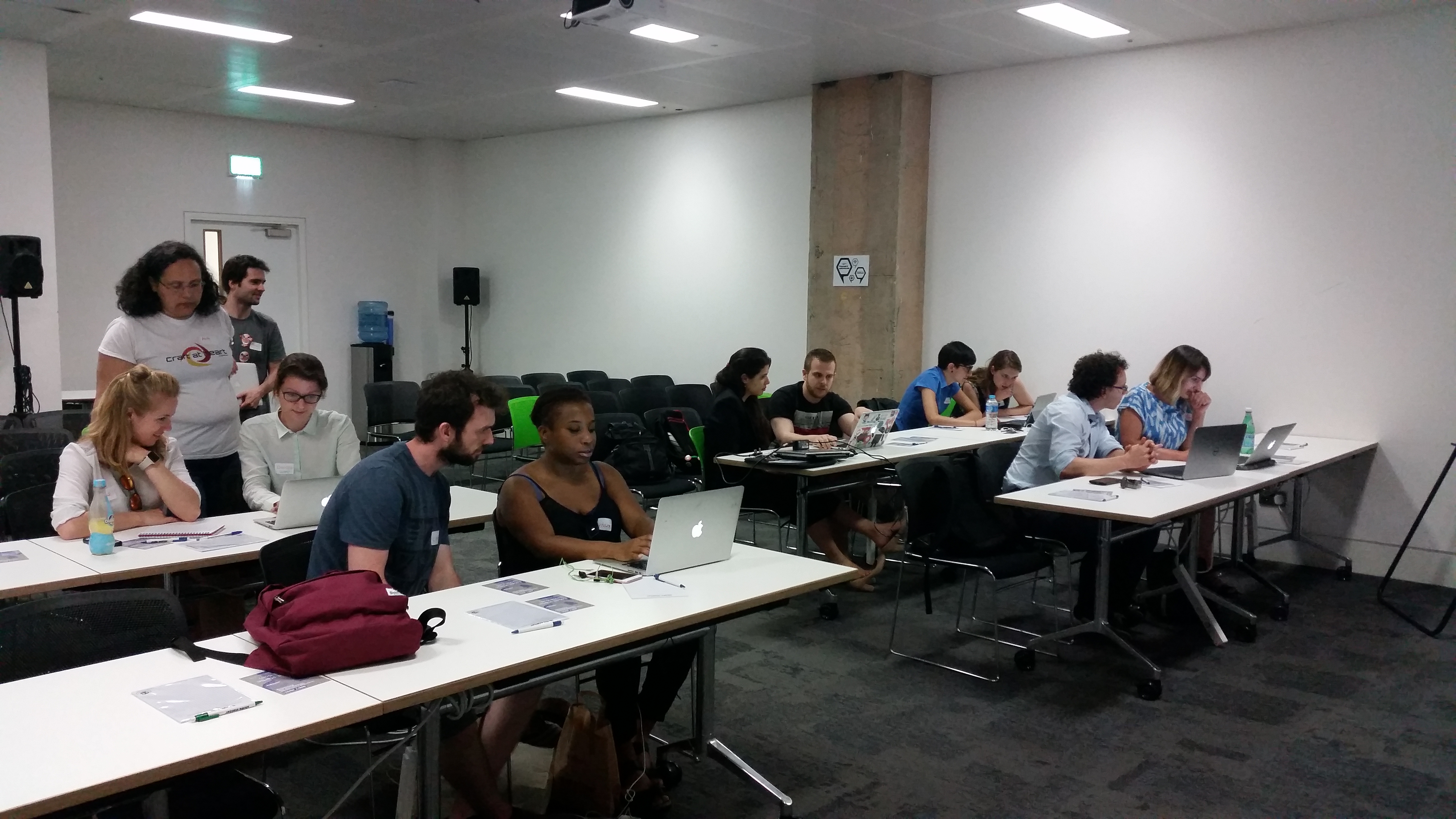 Ana coaching at Women Who Code London