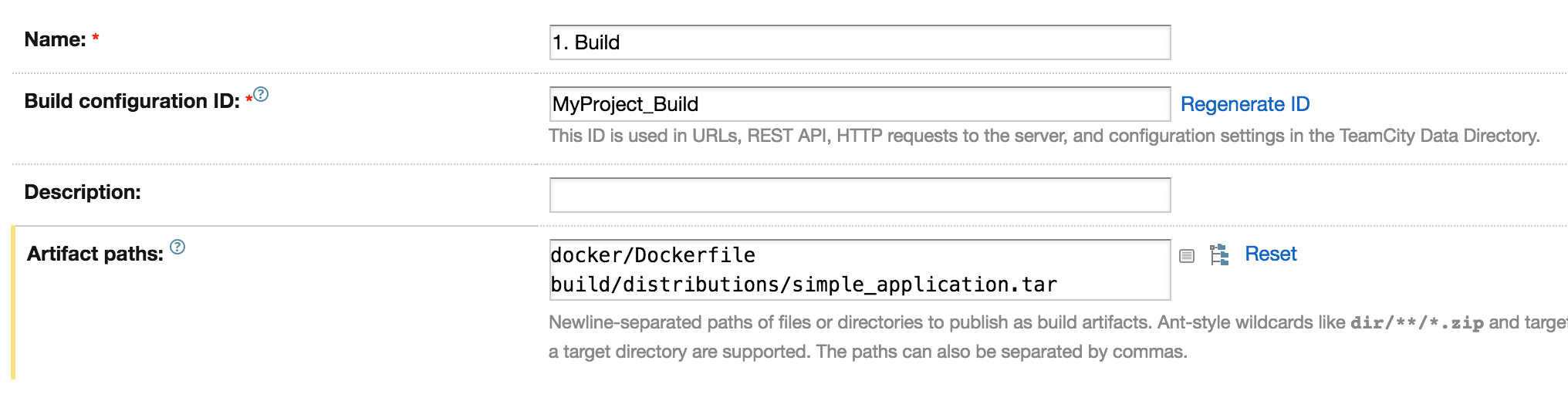 Build Configuration