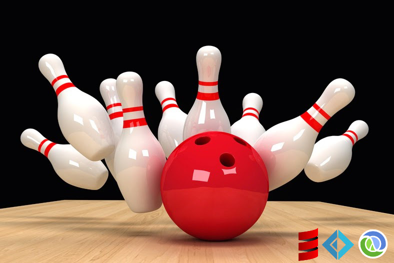 Bowling Kata in Clojure, F# and Scala